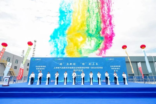 冰轮环境助力全国首批绿氢耦合生物质气化制绿色甲醇的顺利生产